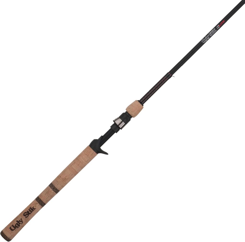 Ugly Stik GX2 graphite fiberglass composite catfishing rod for channel and flathead catfish