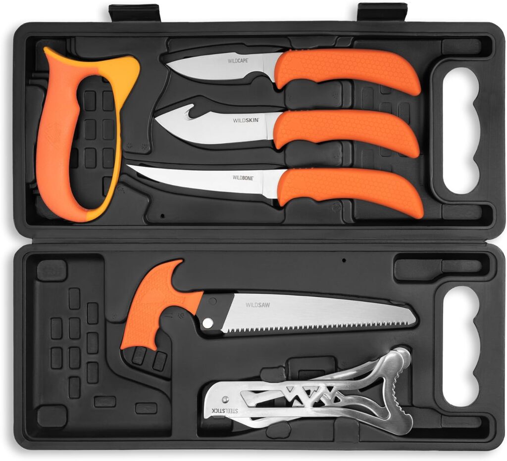 Outdoor Edge WildPak 8-Piece Game Processing Set